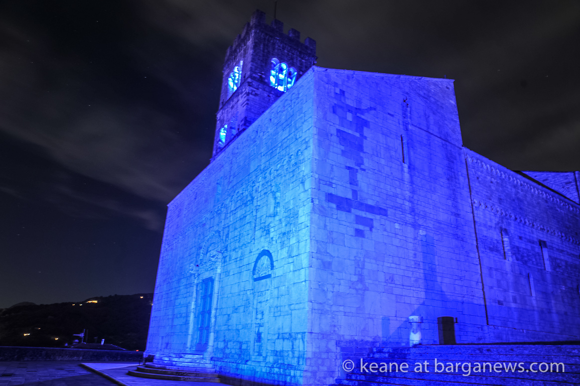 The Blue Duomo for World Diabetes Day