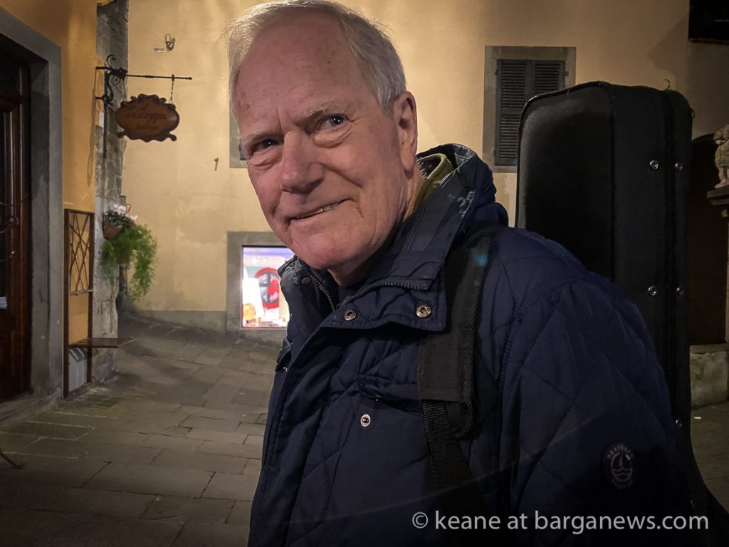 Geoff Collins-White – The Cockney Song at Da Aristo’s