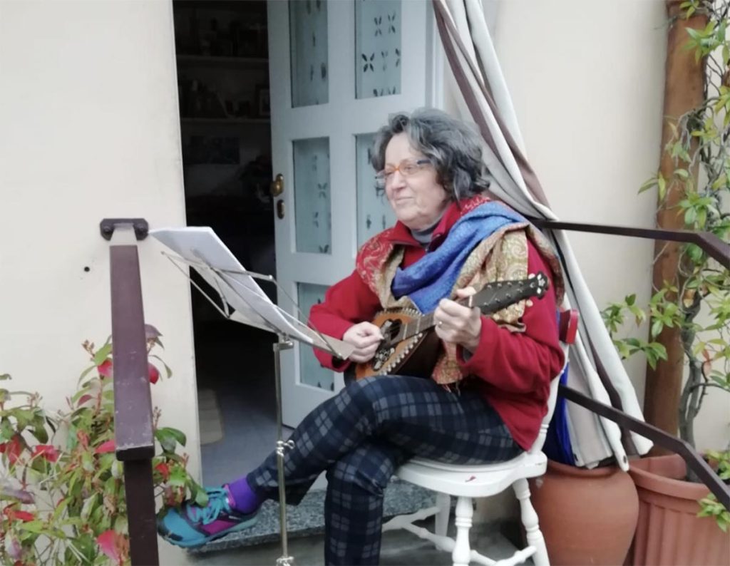 Il villaggio UNRRA-  il flash mob