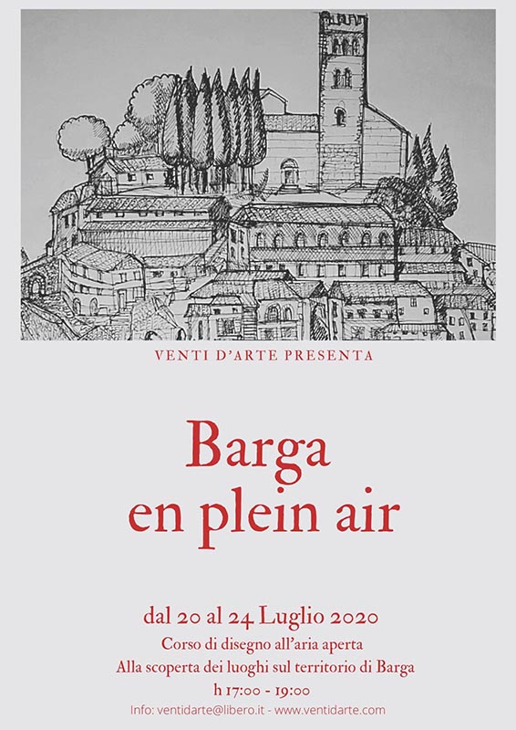 Barga: outdoor drawing course
