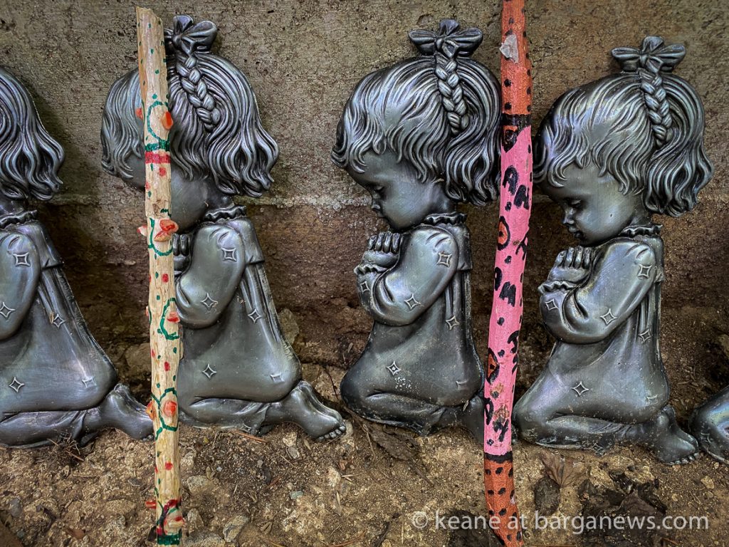 Art installation in Parco Buozzi