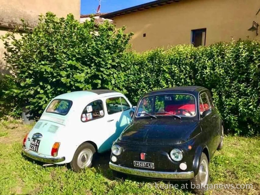Covid19 puts two FIAT 500 up for sale in Barga