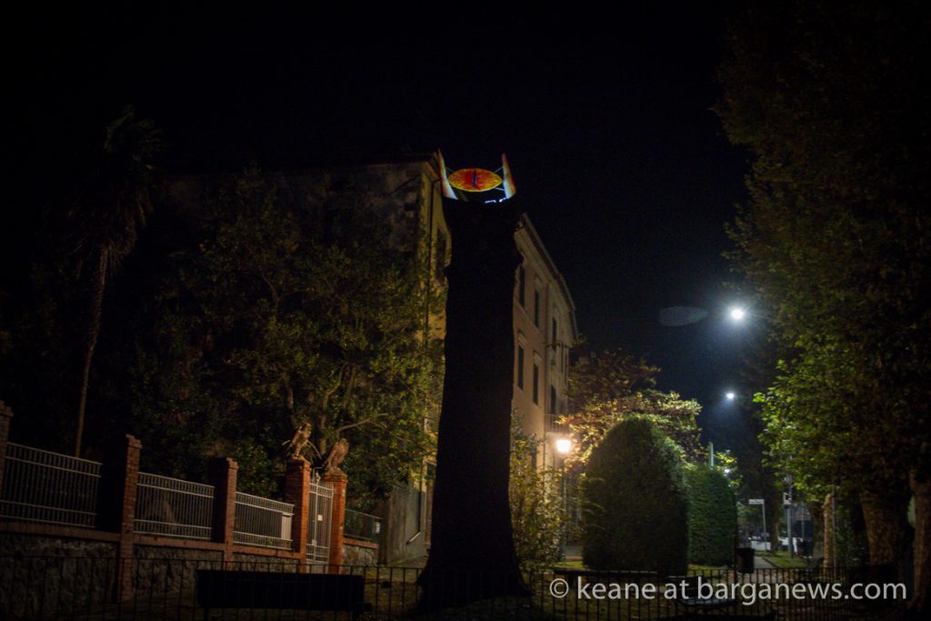 Eye of Sauron now watching over Barga