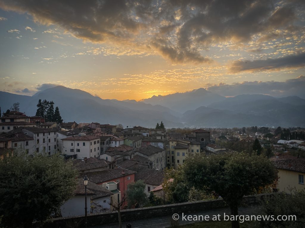 Niente doppio tramonto – once again no double sunset