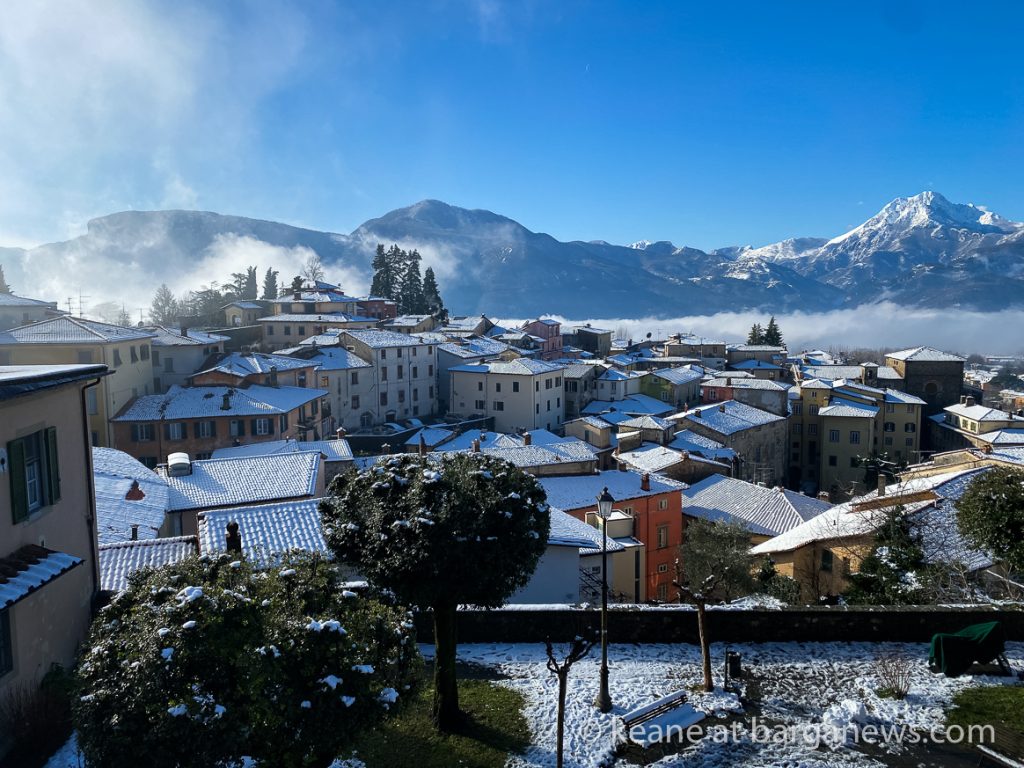 Finally the sun breaks through to reveal …..