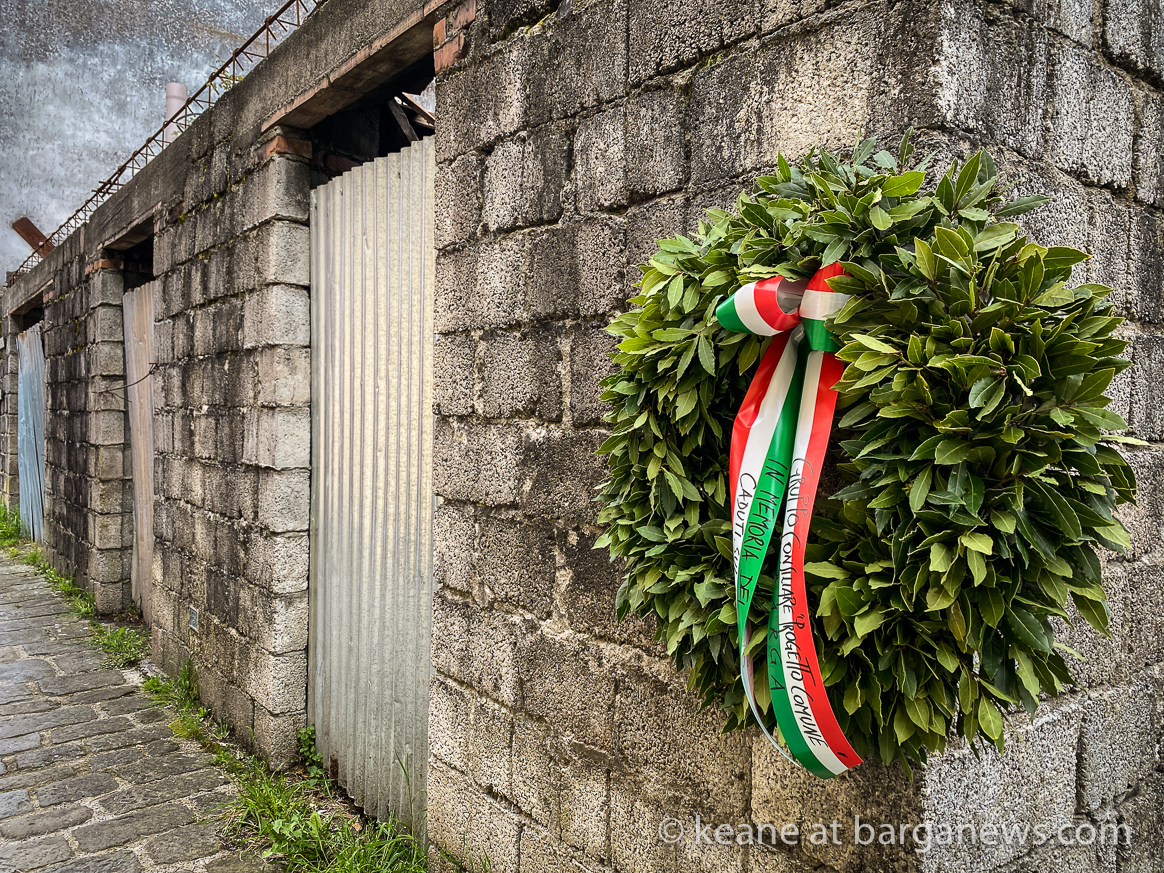 Wreath laid for Festa dei Lavoratori