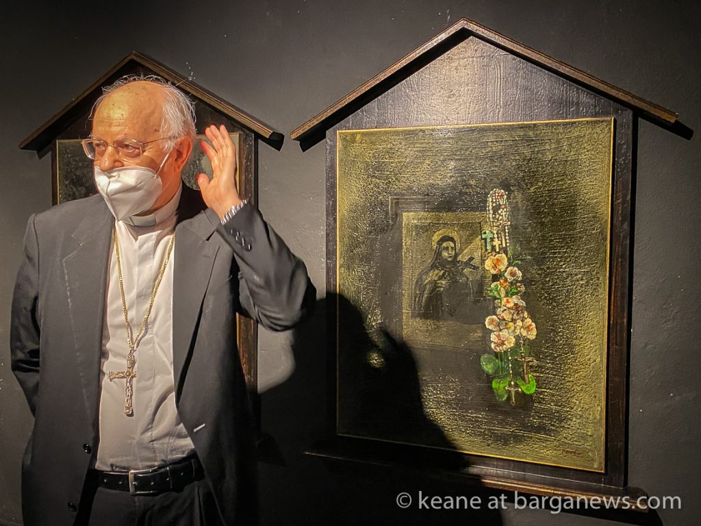 Cardinal visits “Spiritum”: Keane at the OXO Gallery