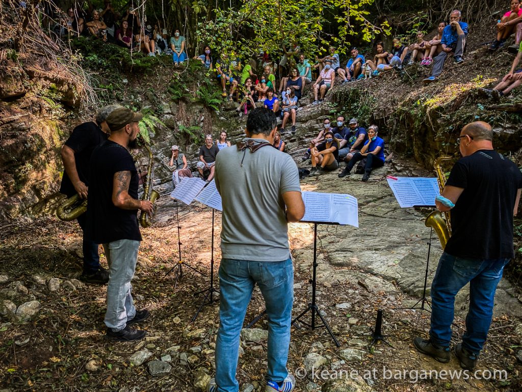 Barga Jazz 2021  – Fat Fingers Sax Quartet – Alle Cave del Diaspro