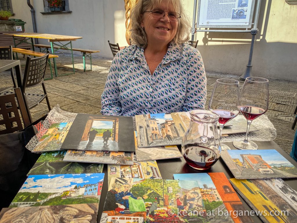 Suzanne L. Roberts – Pop-up art exhibition
