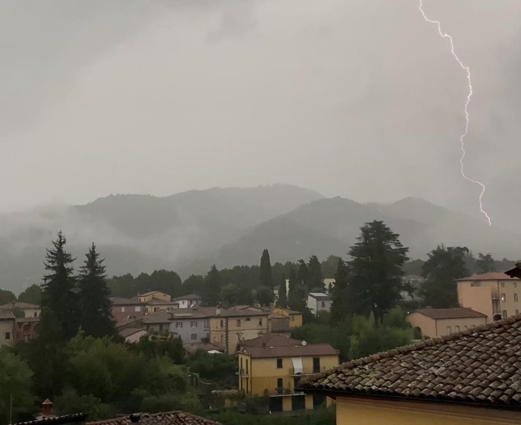 Storms over Barga
