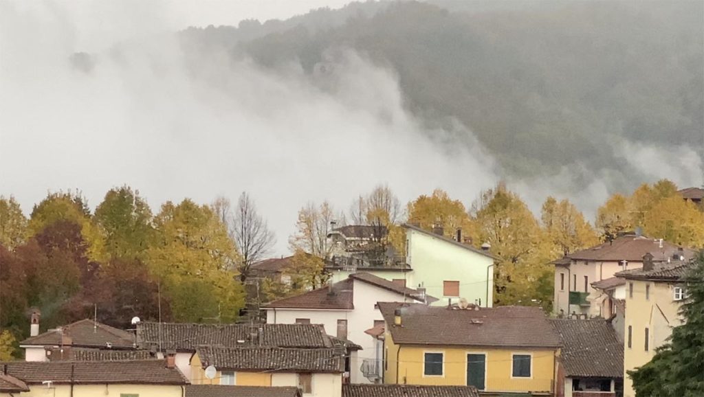 Autumn weather descends on Barga