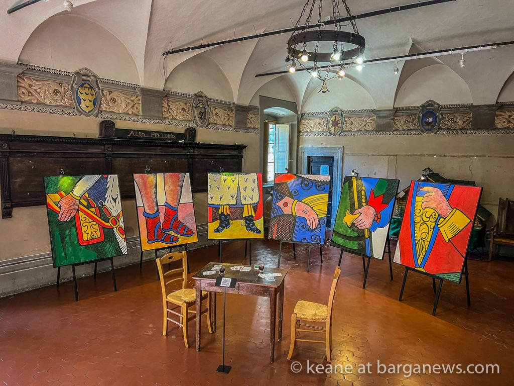 2022 – large playing cards paintings