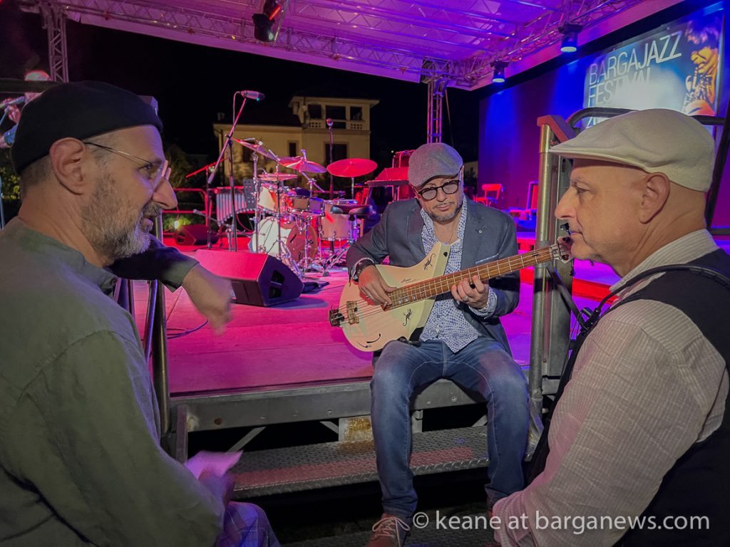 Pietro Tonolo, Dario Deidda e Jorge Rossy