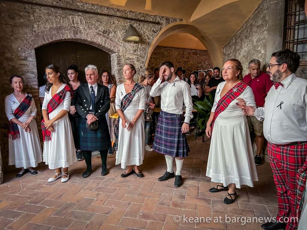 Scottish weekend in Barga