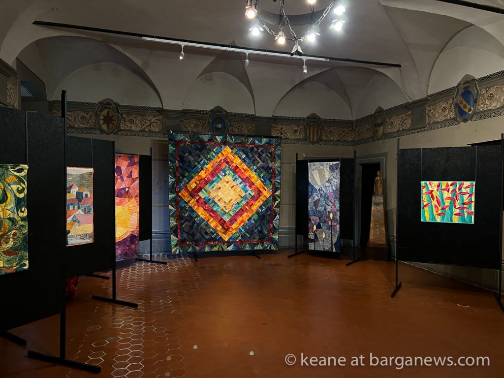 Quilts exhibition in Palazzo Pancrazi