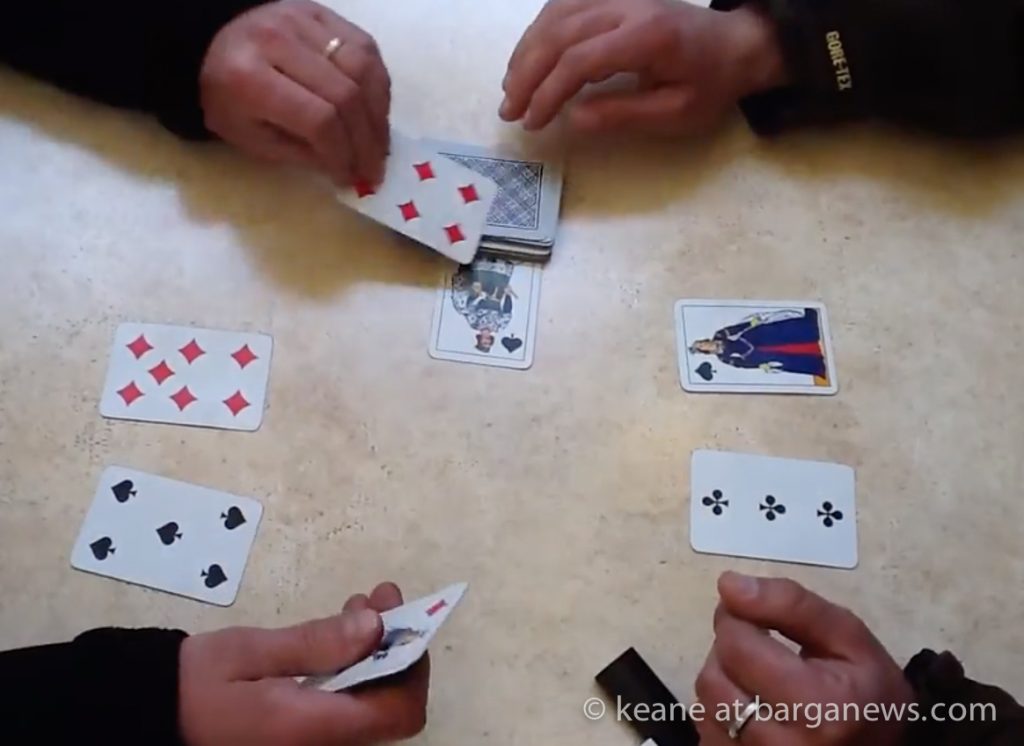 Traditional card games in Barga – Briscola Scoperta