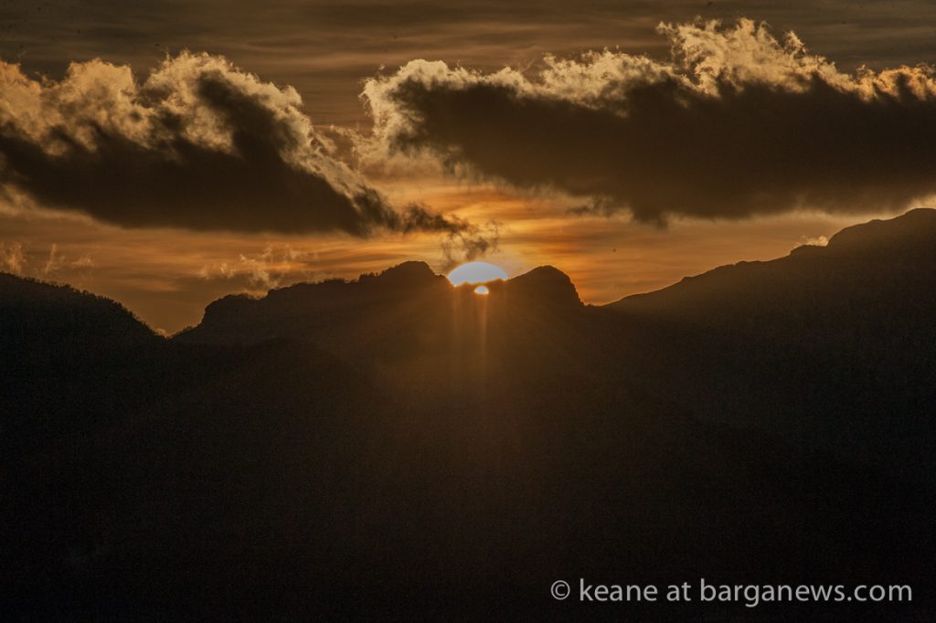 The doppio tramonto – the double sunset