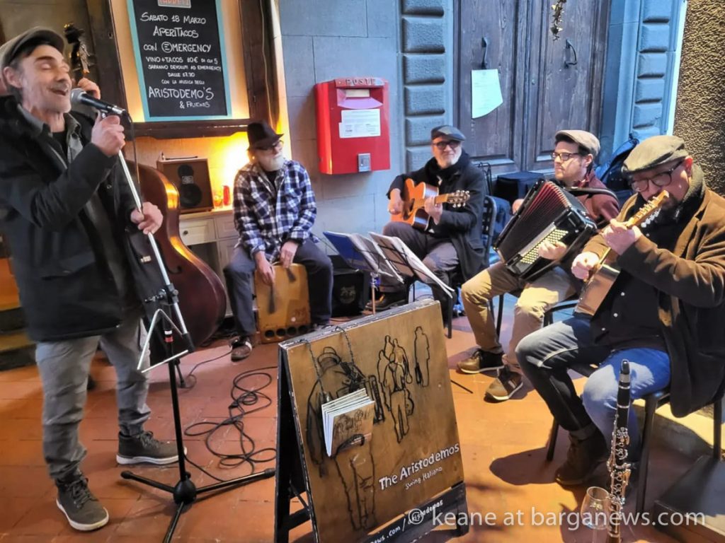 100 cene a Barga with the Aristodemos