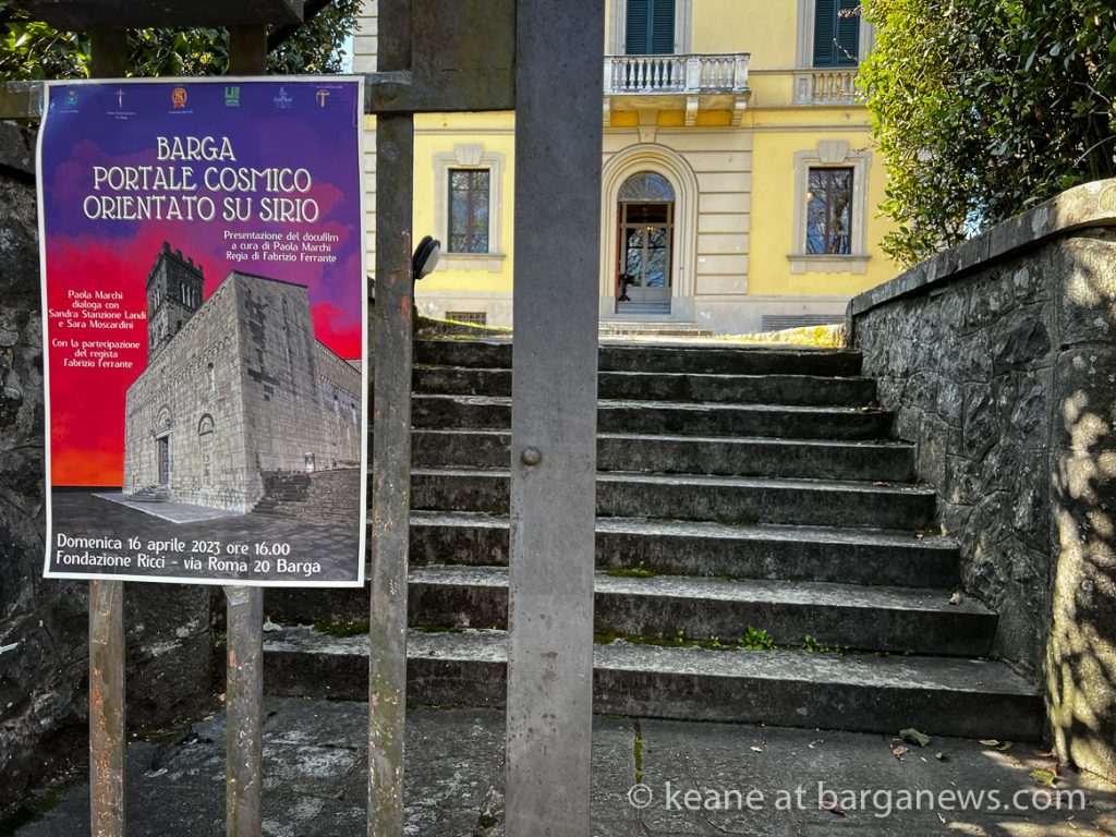 Barga – portale cosmico orientato su Sirio