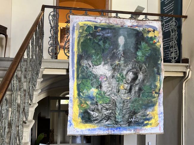 Mostra La Corsonna @FondRicciBarga – ingresso – ph Caterina Salvi