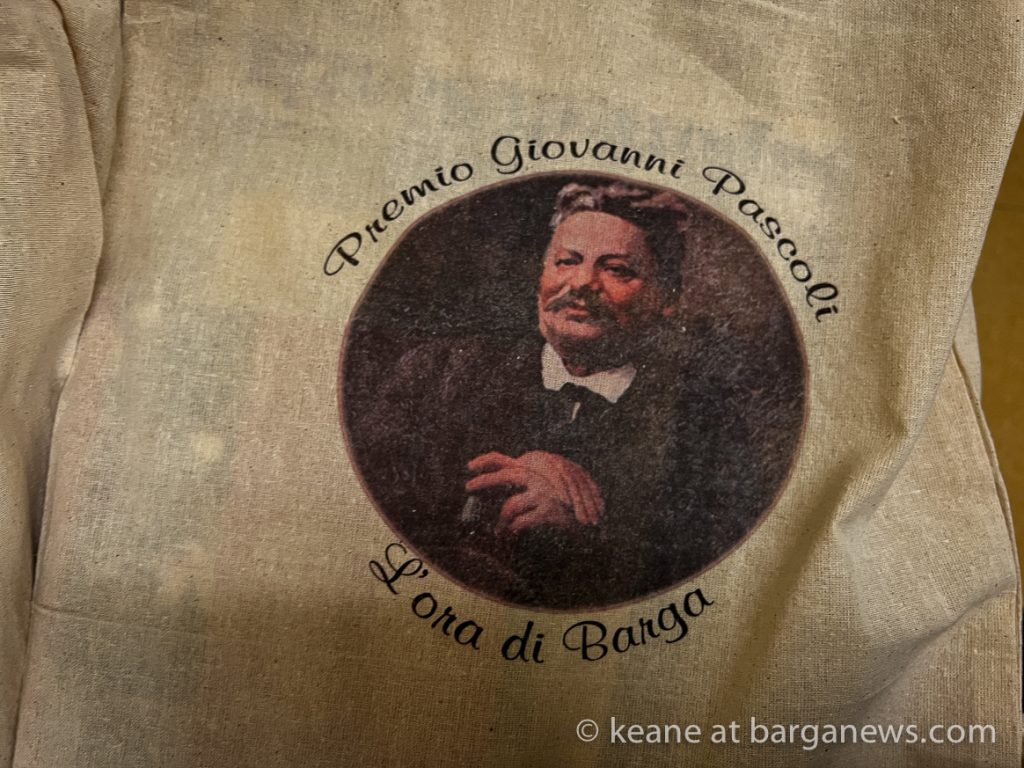 G. Pascoli – L’ora di Barga  National Prize