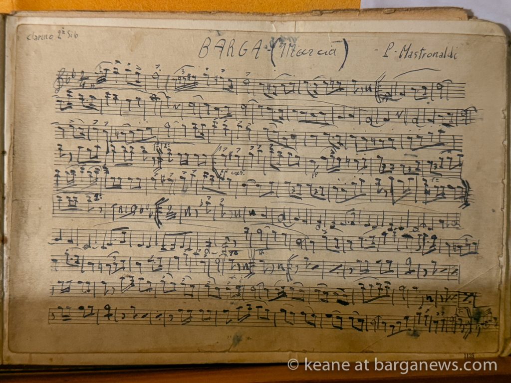 The “Barga March” officially becomes the new Barga anthem.