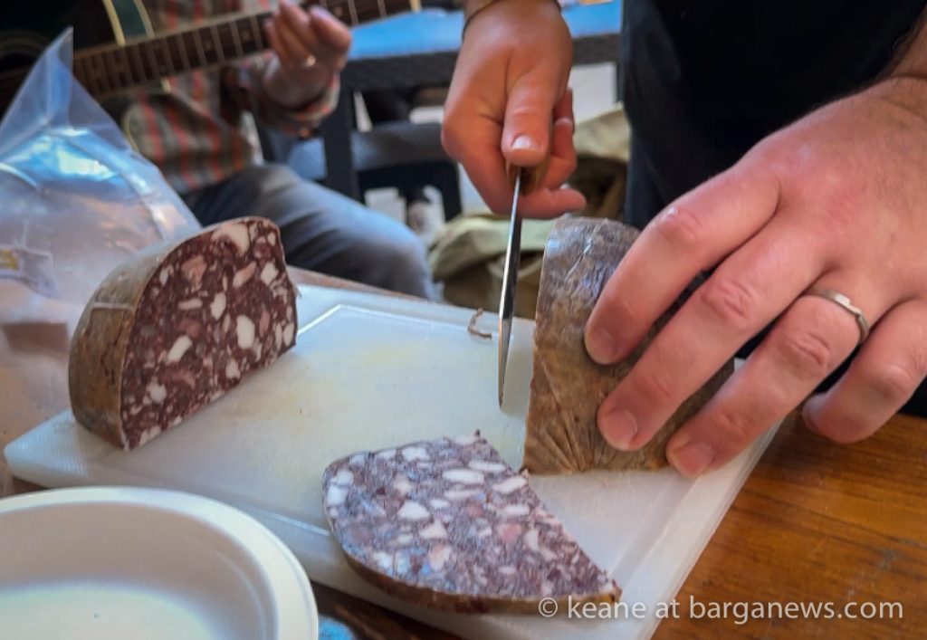 Biroldo swing at Da Aristo’s