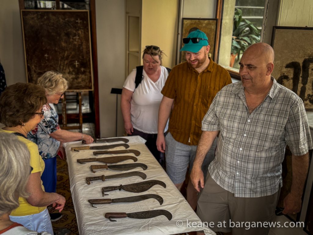 Barga Genealogy Group visit the Pennati Exhibition