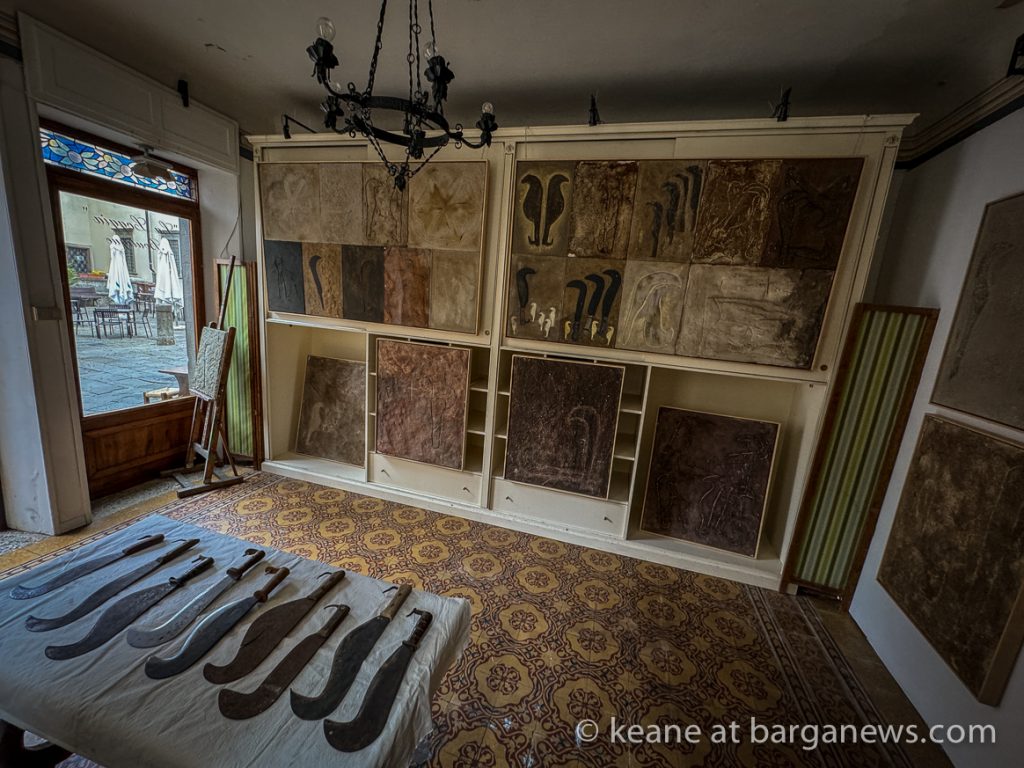 The Pennati exhibition in Barga Vecchia