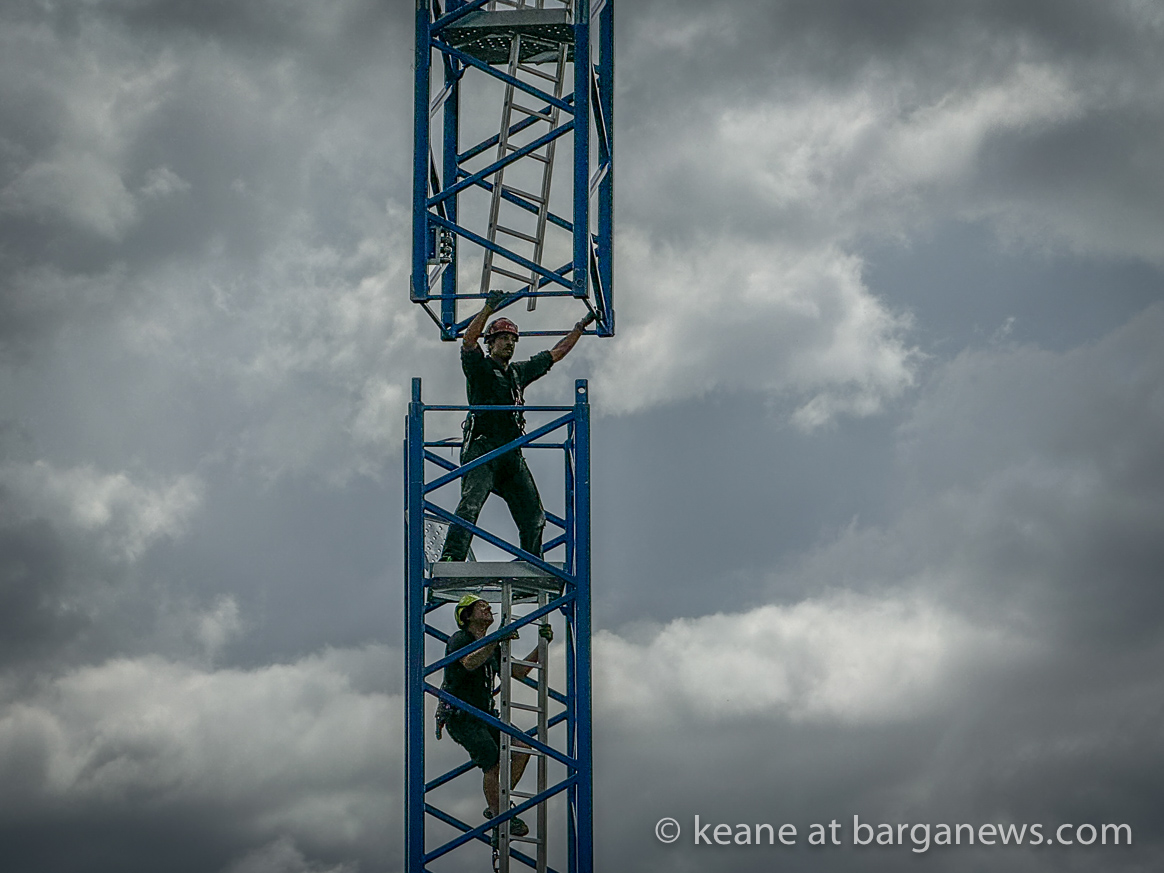 I lavori sono iniziati presso Palazzo Giannetti