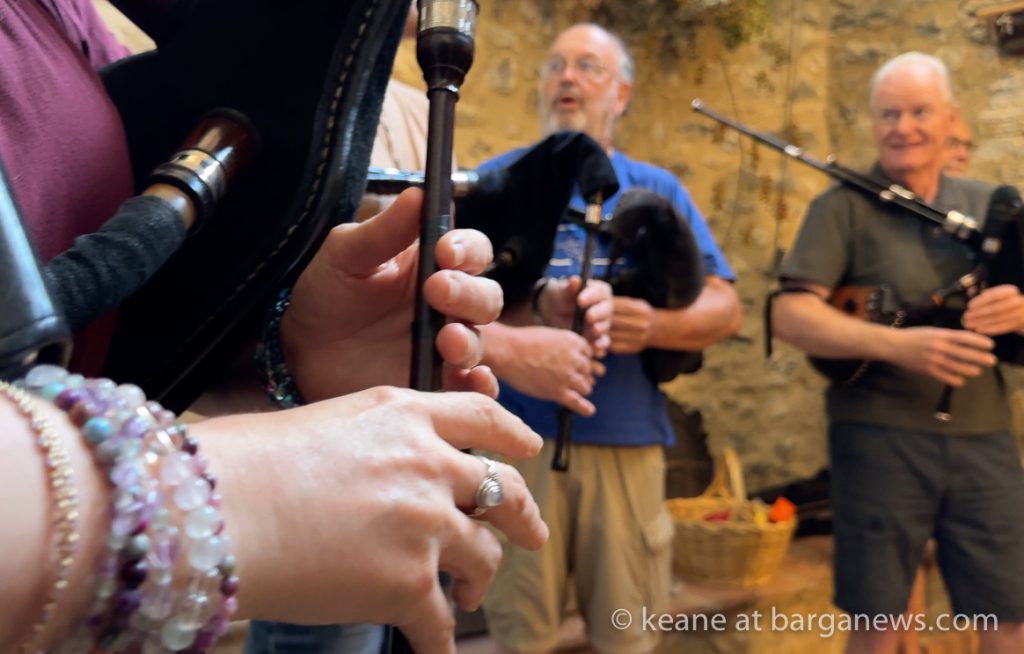 Scottish music at the Quattro Archi in Barga Vecchia