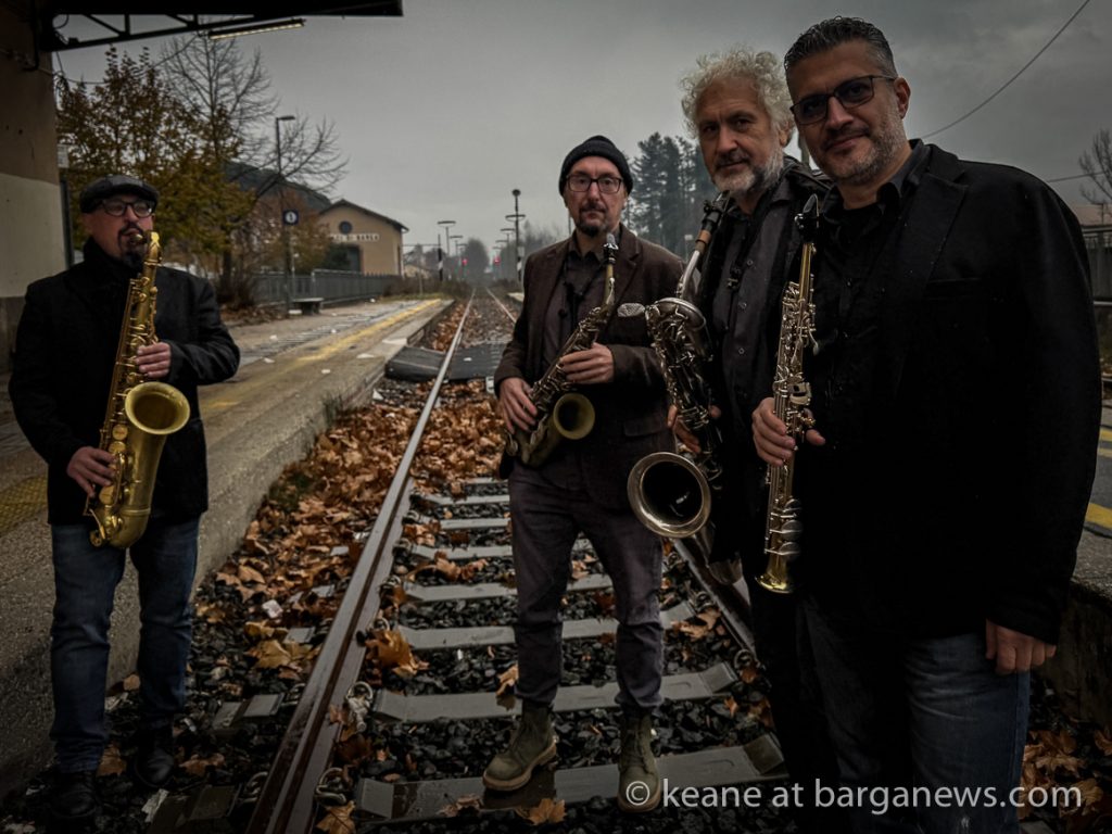 Jazz Rail – Fat Fingers Sax Quartet – Fornaci