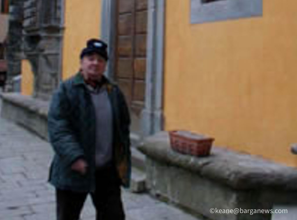 A working day for Aristodemo Casciani