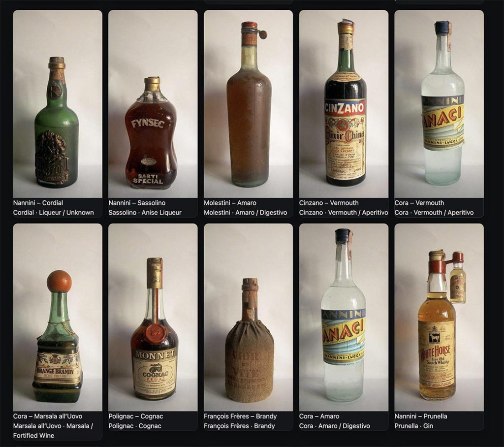The Aristodemo Casciani Bottle Archive