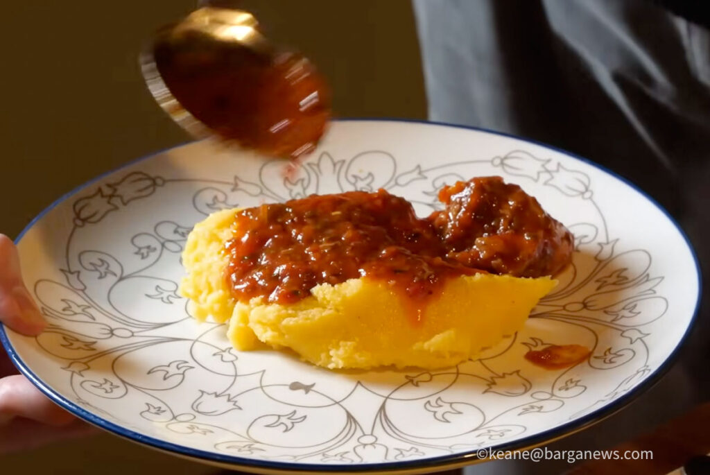 Rabbit and Polenta in Sommocolonia