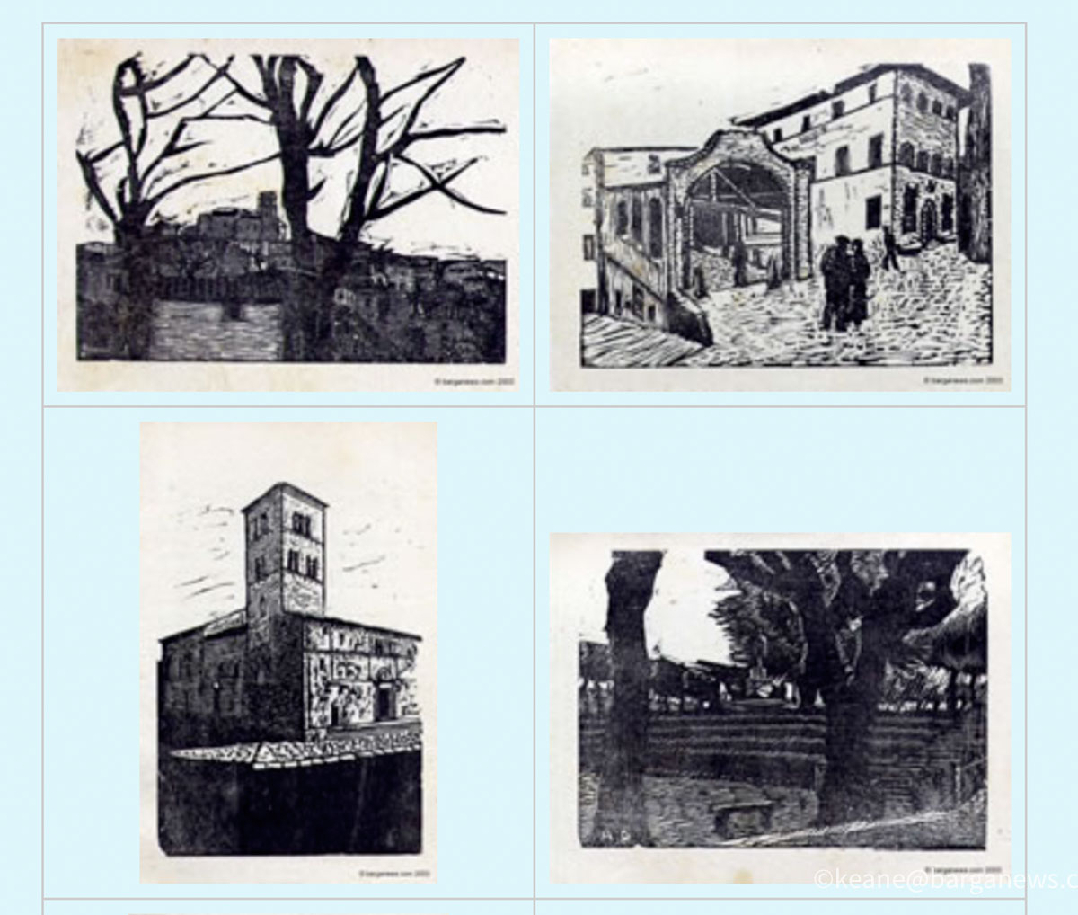 Xilografie di A.Balduini