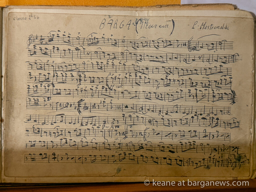 The “Barga March” – the anthem of Barga
