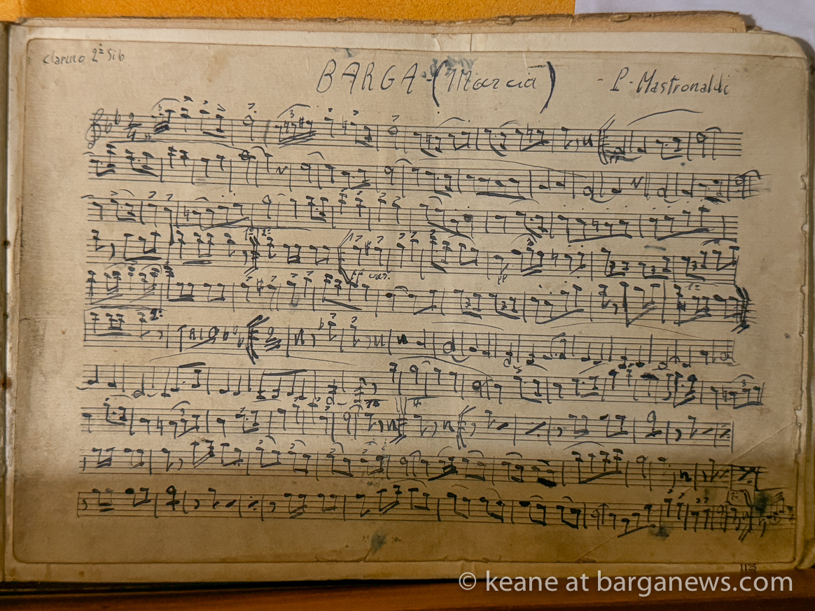 The “Barga March” – the anthem of Barga