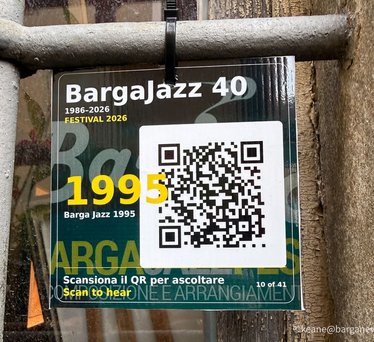 Forty years of BargaJazz take to the streets of Barga