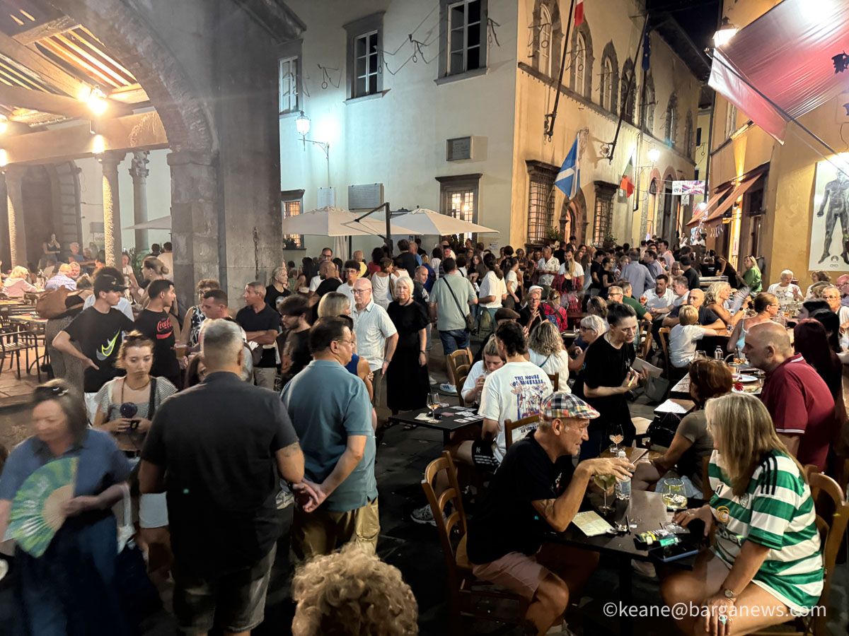 Scotland takes over Barga Vecchia